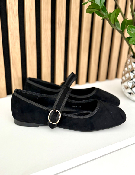 Čierne balerínky Dua