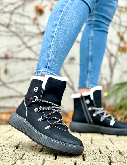 Čierne topánky Felice