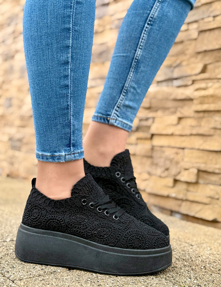 Čierne tenisky Fernanda