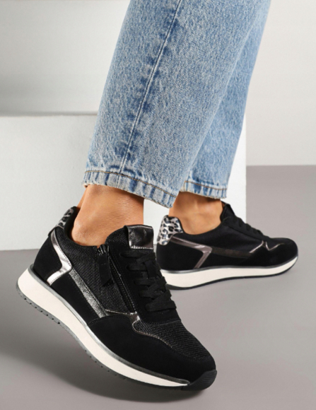 Čierne tenisky Genevie