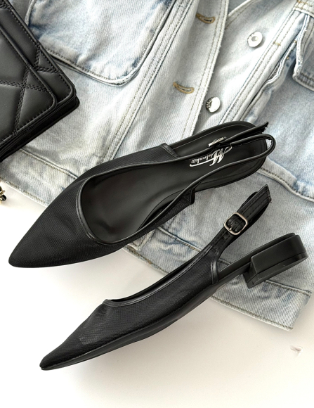 Čierne sandále Isolde