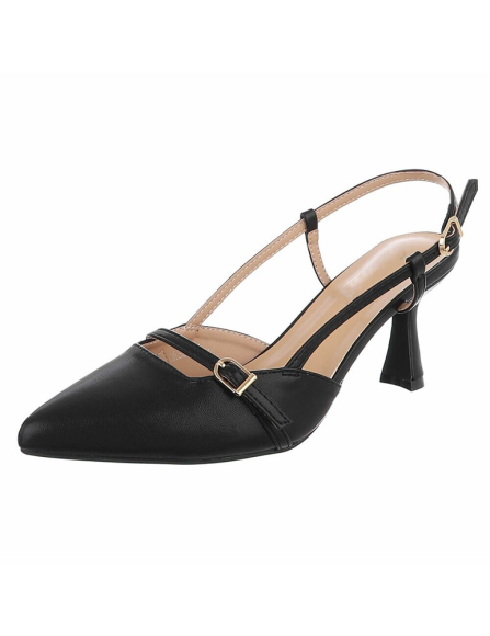 Čierne lodičky Tabitha