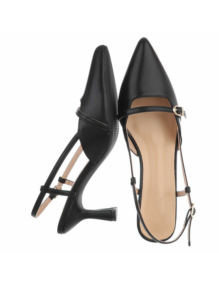 Čierne lodičky Tabitha