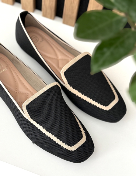 Čierne mokasíny Maleah