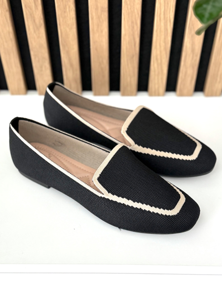 Čierne mokasíny Maleah