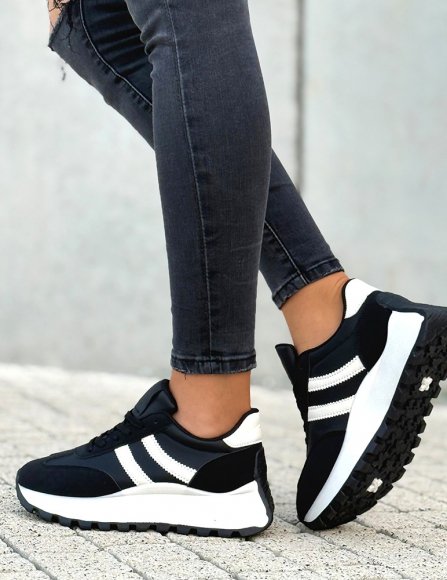 Čierne tenisky Mallory