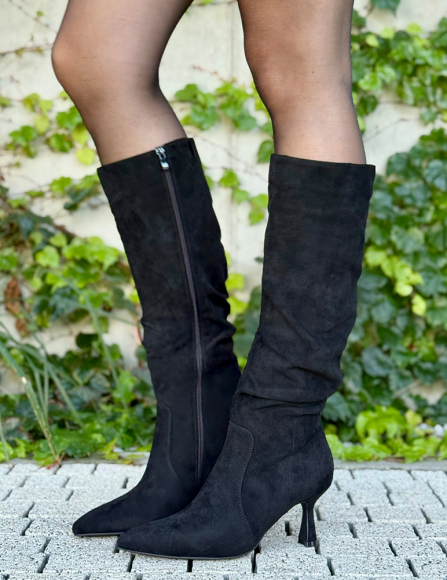 Čierne čižmy Noemi