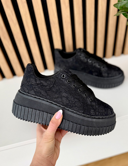 Čierne tenisky Mulisa