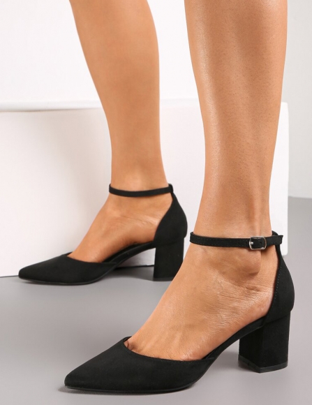 Čierne sandále Daphne