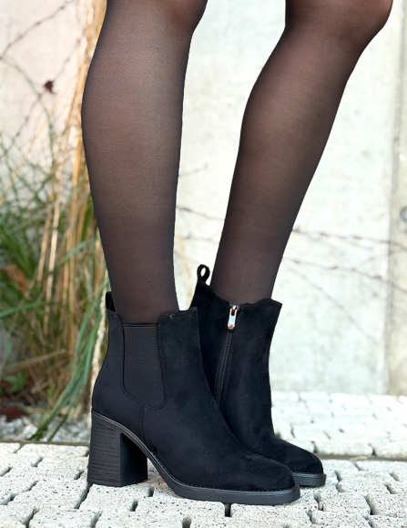 Čierne čižmy Selene