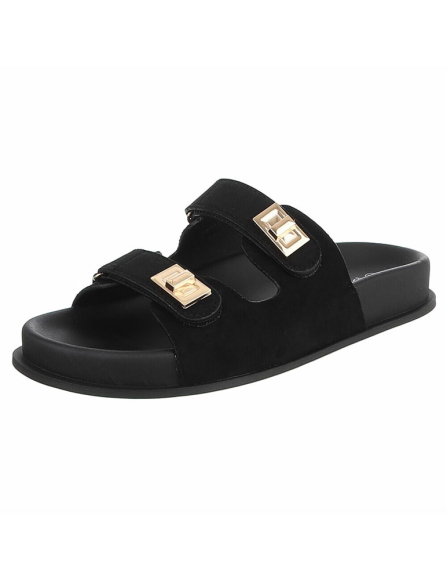 Čierne šlapky Araminta