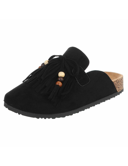 Čierne šlapky Lumi