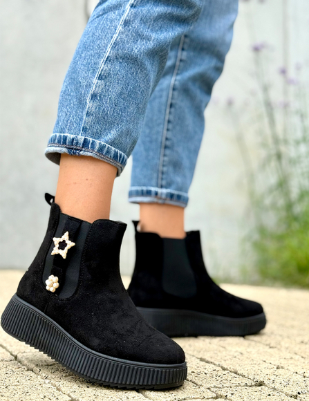 Čierne topánky Starisa