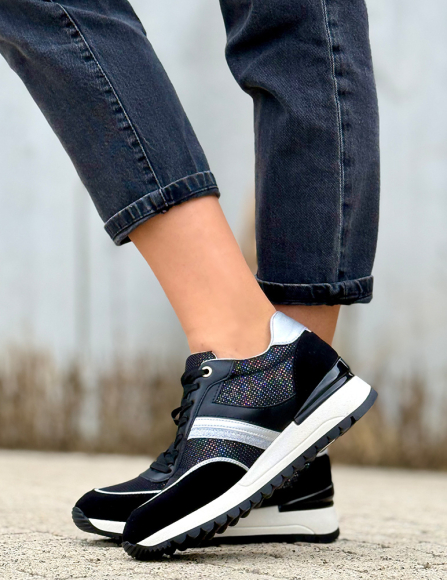 Čierne tenisky Vienna