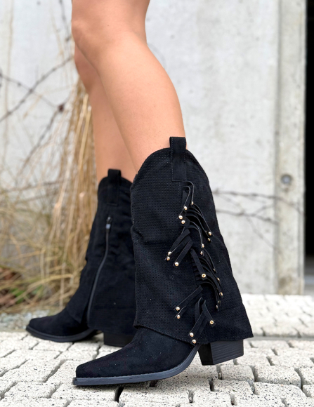 Čierne čižmy Wren