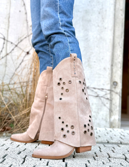 Khaki čižmy Ainsley