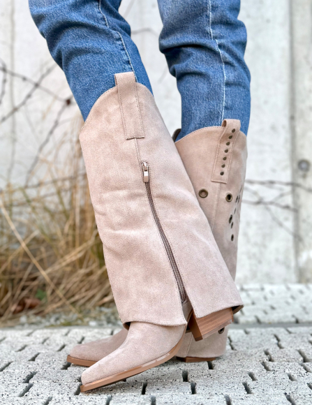 Khaki čižmy Ainsley