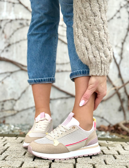 Khaki tenisky Clementine