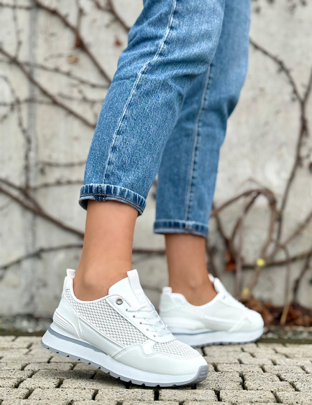 Biele tenisky Clementine