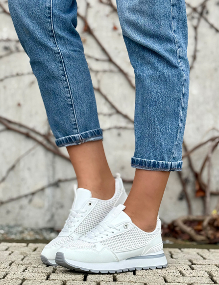 Biele tenisky Clementine