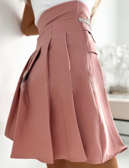 Ružová plisovaná sukňa Deana