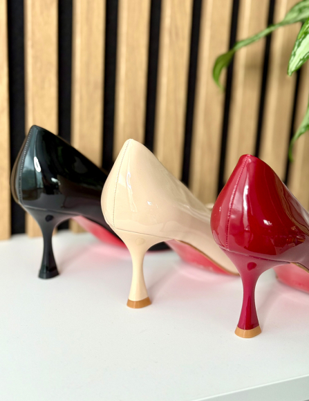 Bordové lodičky Dorothy