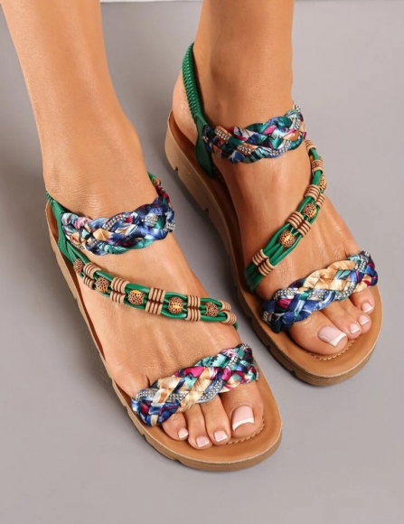 Zelené sandále Gauri