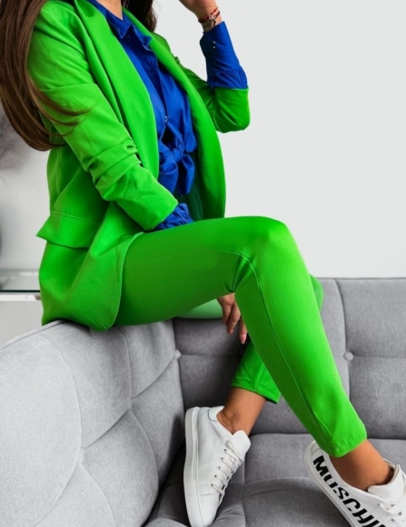 Zelený nohavicový kostým Helga
