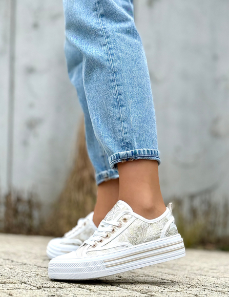 Béžové tenisky Henley