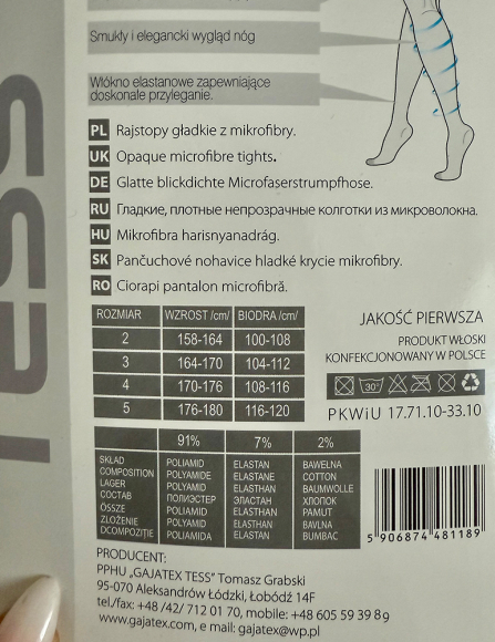 Hnedé pančušky Faustine