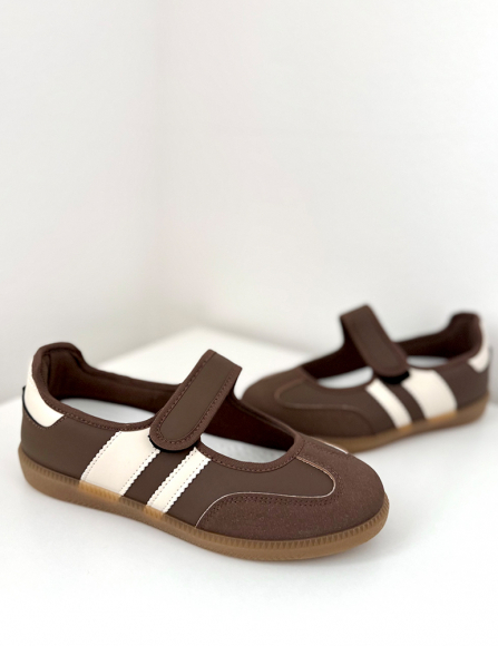 Hnedé poltopánky Alaina