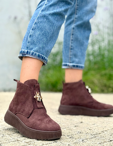 Hnedé topánky Alesia