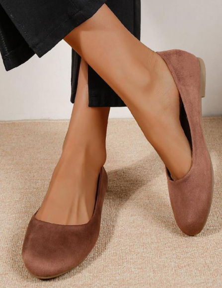 Hnedé balerínky Quinn