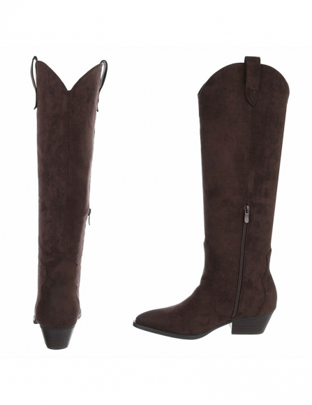 Hnedé čižmy Coline