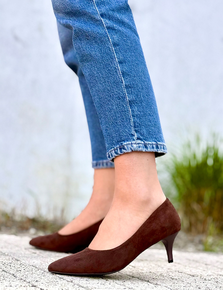 Hnedé lodičky Juniper