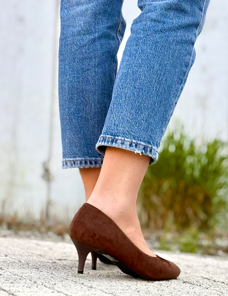 Hnedé lodičky Juniper