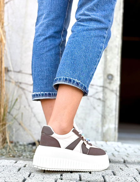 Hnedé tenisky Maisie