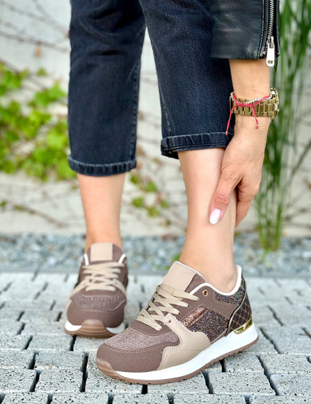 Hnedé tenisky Morusha