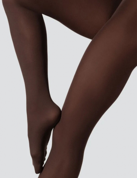 Hnedé pančušky Faustine