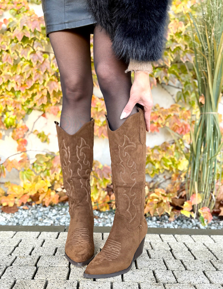 Hnedé čižmy Parker