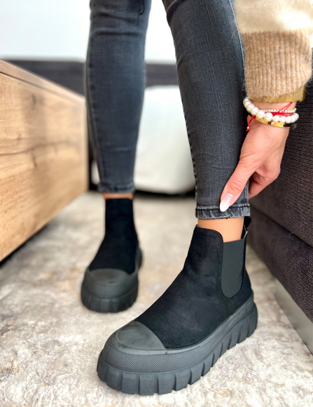 Čierne topánky Jesika