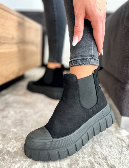 Čierne topánky Jesika