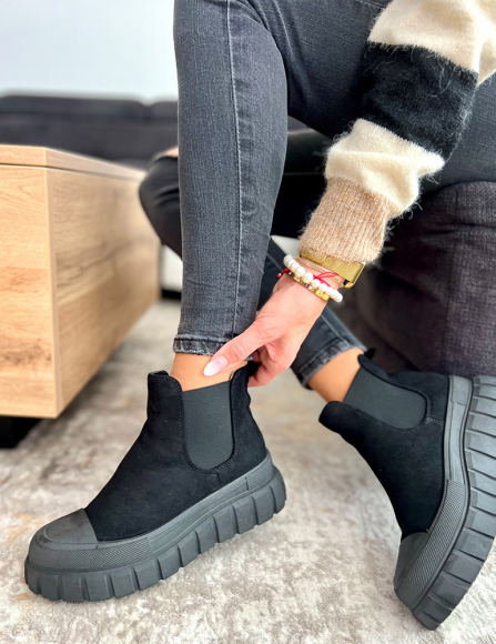 Čierne topánky Jesika