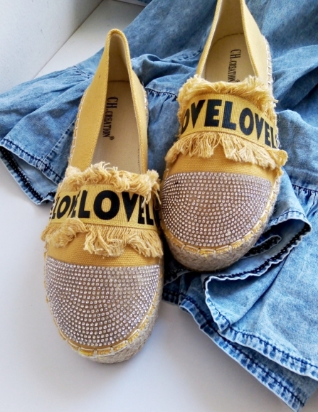Žlté espadrily Joachima