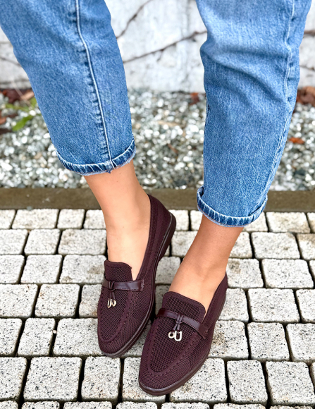 Hnedé mokasíny Joyce