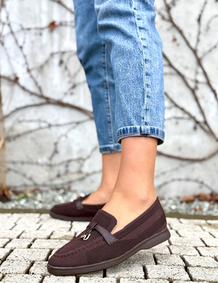 Hnedé mokasíny Joyce