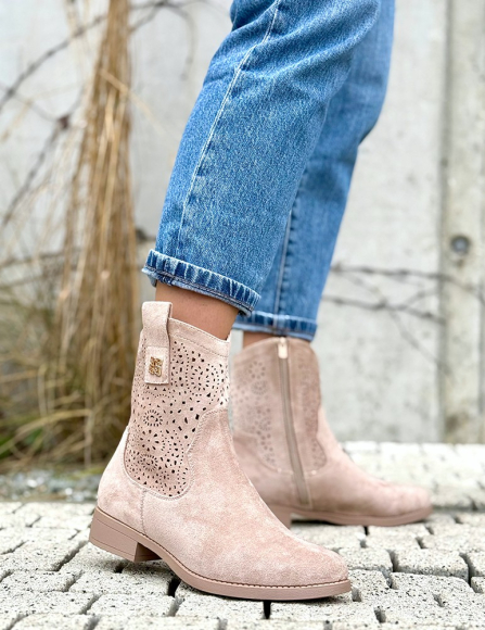 Khaki čižmy Giuliana