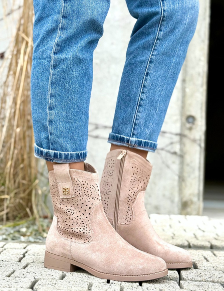 Khaki čižmy Giuliana