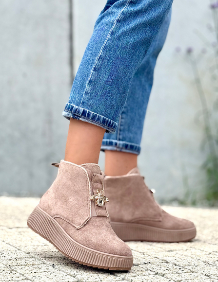 Khaki topánky Alesia