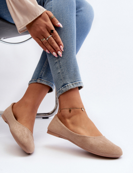 Khaki balerínky Quinn